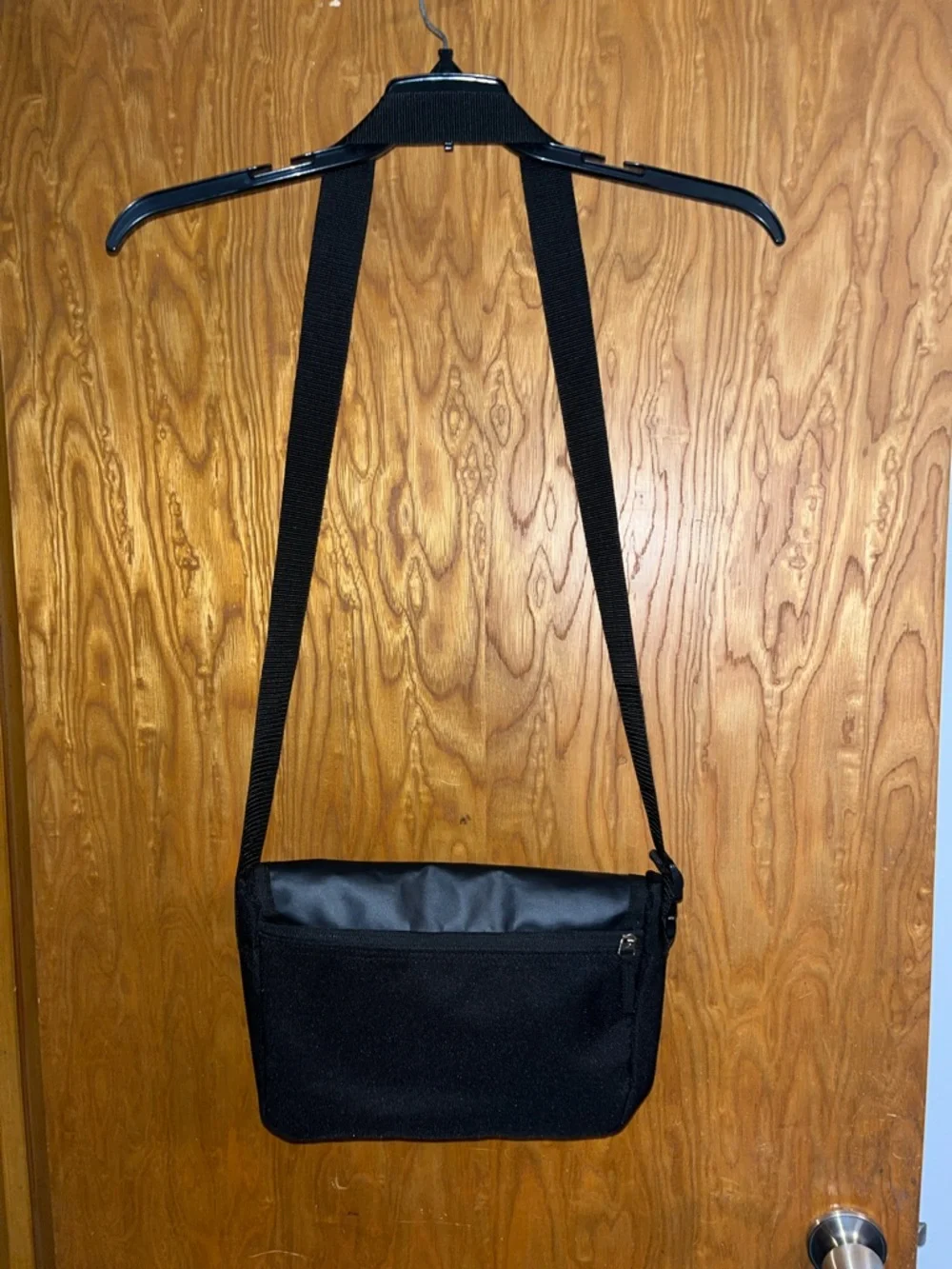 Nike Black Matte Crossbody Messenger Bag
